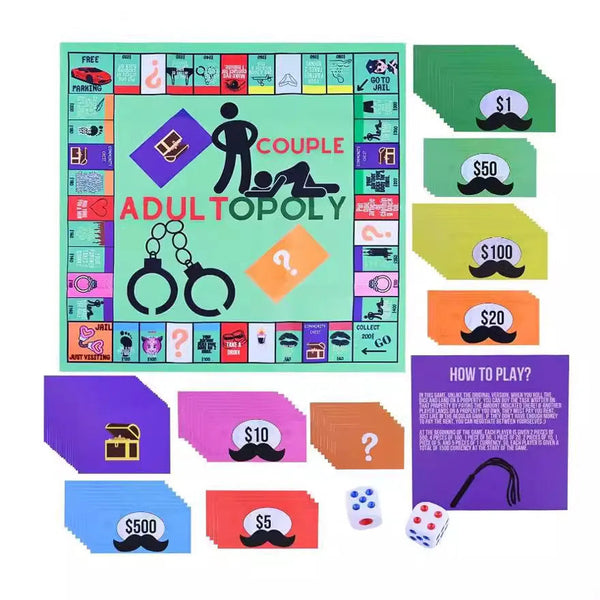 Adultopoly Board Game