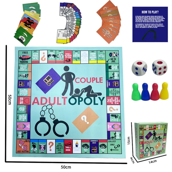 Adultopoly Board Game