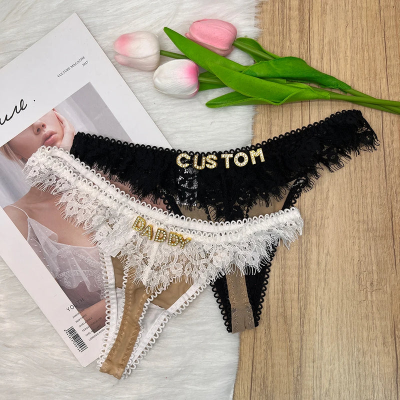 The Customizable Lace Thong