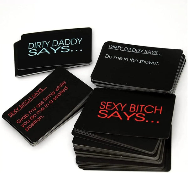 Bedroom Commands Adult Card Game