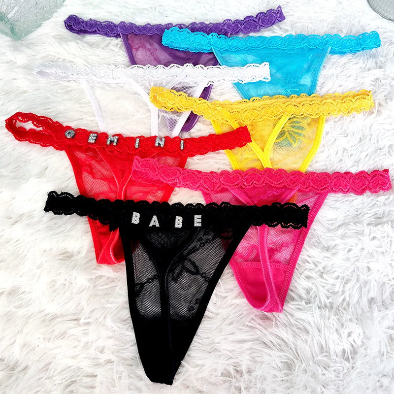 Custom Name Bikini Thong