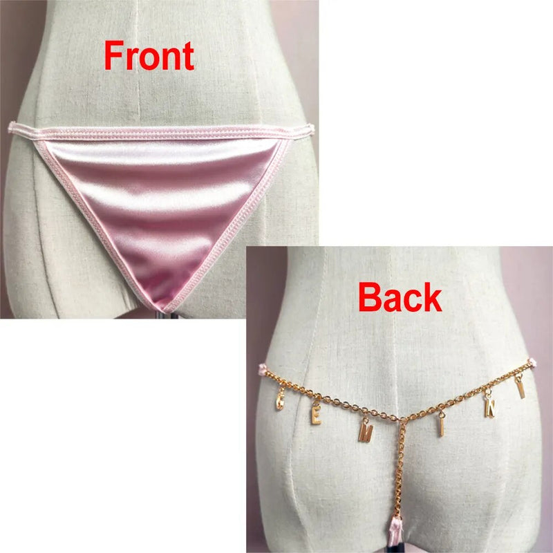 Custom Name Thong