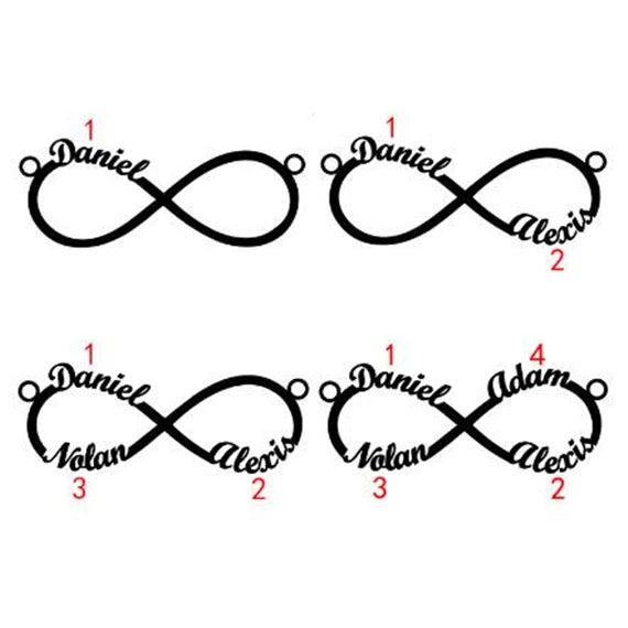 Infinity Name Necklace