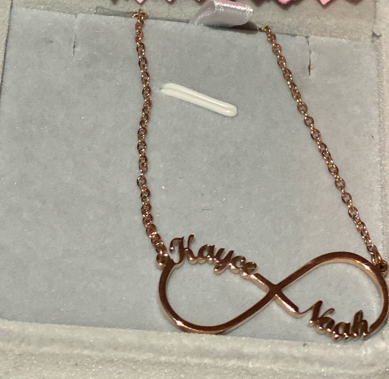 Infinity Name Necklace